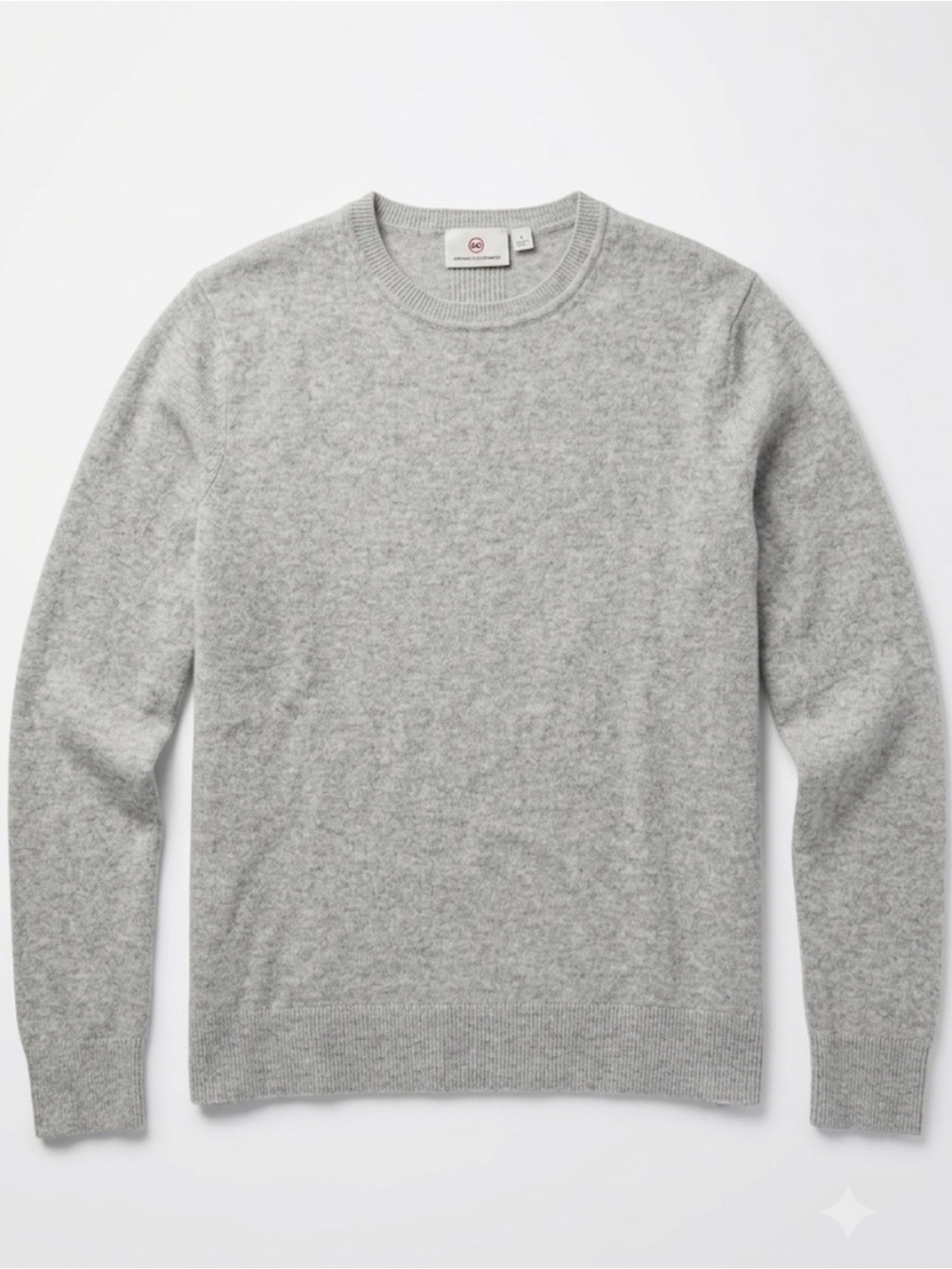 Ag Adriano Goldschmied Light Gray Crewneck Sweater